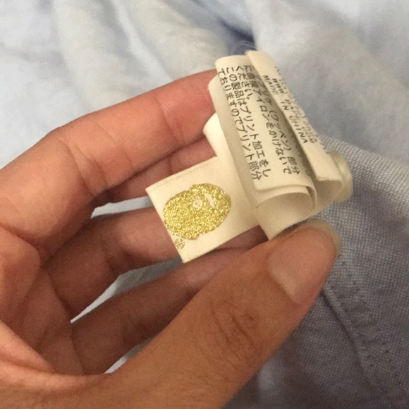 A Bathing Ape BAPE Button Down/Button Up - Picture 4 of 7